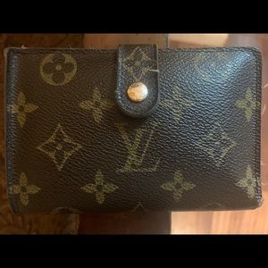 LOUIS VUITTON Monogram French Purse Wallet